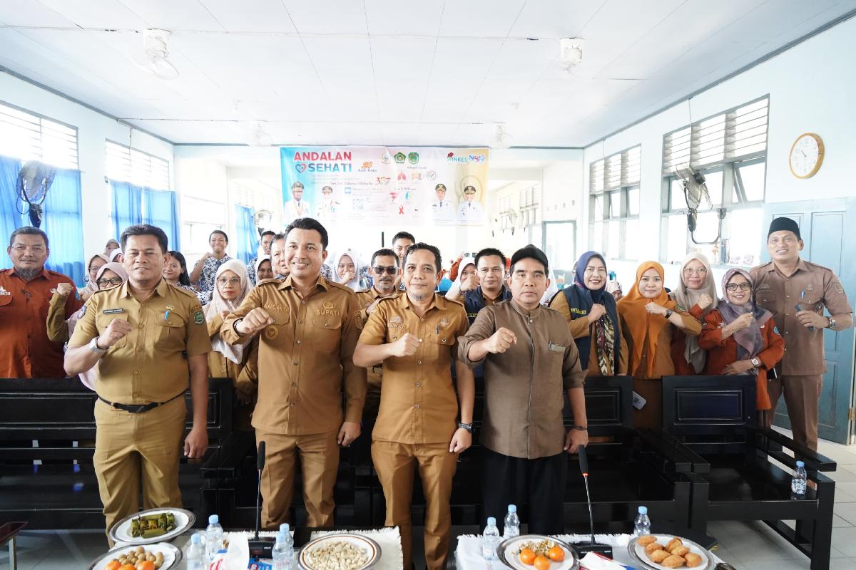 Bupati Luwu Utara Hadiri Program Andalan Sehati Bersama Gubernur Sulsel via Telekonferensi